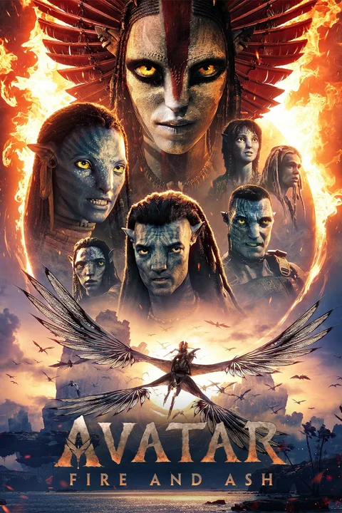 Avatar: Fire and Ash poster — illustrative artwork; confirm current availability