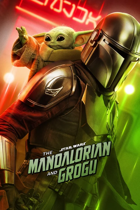 The Mandalorian and Grogu poster — illustrative artwork; confirm current availability