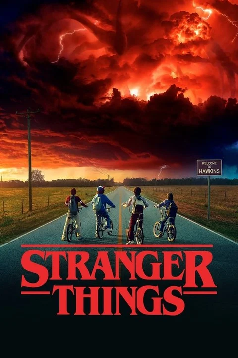 Stranger Things poster — illustrative artwork; confirm current availability